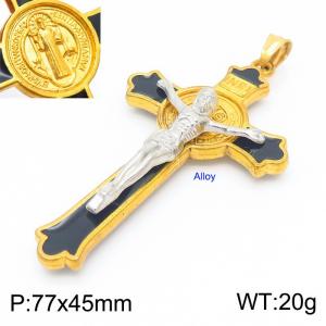 Alloy Cross Pendant - KP100118-Z