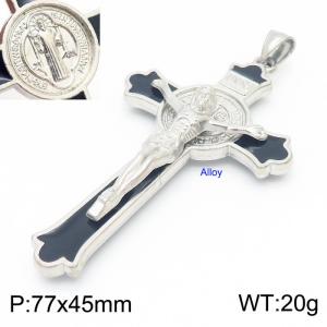 Alloy Cross Pendant - KP100119-Z