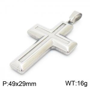 Stainless Steel Cross Pendant - KP100187-Z