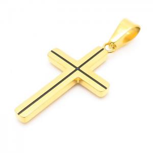 Stainless Steel Cross Pendant - KP100285-HR