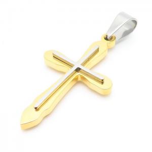 Stainless Steel Cross Pendant - KP100288-HR