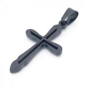 Stainless Steel Cross Pendant - KP100289-HR