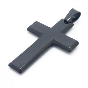 Stainless Steel Cross Pendant - KP100316B-HR