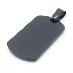 Stainless Steel Black-plating Pendant - KP100324-HR