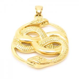 Stainless Steel Gold-plating Pendant - KP100442-TLA