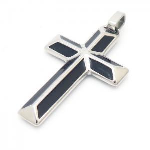 Stainless Steel Cross Pendant - KP100448-HR