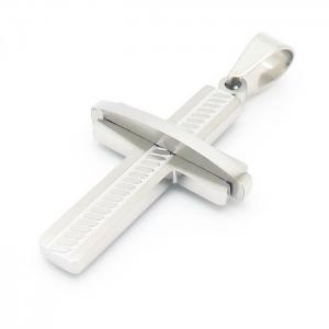 Stainless Steel Cross Pendant - KP100457-HR