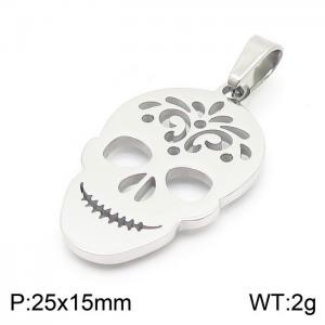 Stainless Skull Pendants - KP100643-Z