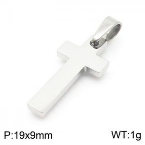 Stainless Steel Cross Pendant - KP100649-Z