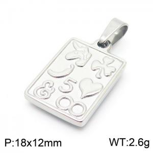 Stainless Steel Popular Pendant - KP100724-Z