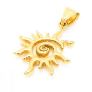 Stainless Steel Gold-plating Pendant - KP100908-MI