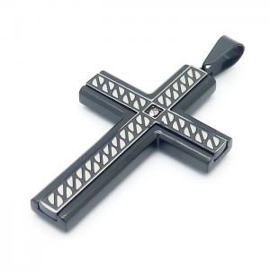 Stainless Steel Cross Pendant - KP100941-TBC