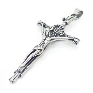 Stainless Steel Cross Pendant - KP109233-MI