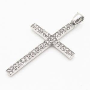 Stainless Steel Cross Pendant - KP115322-TOM