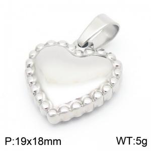 Love Stainless Steel Pendant Silver - KP115479-Z