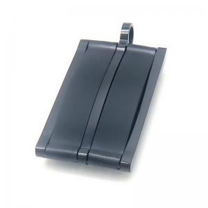 Stainless Steel Black-plating Pendant - KP115820-HR
