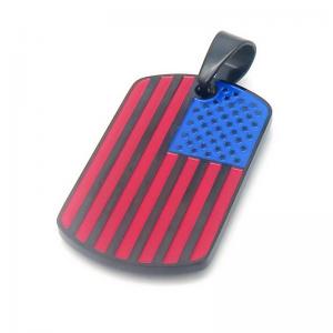 Stainless Steel Black-plating Pendant - KP115834-HR