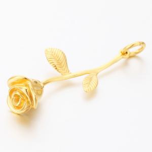 Stainless Steel Gold-plating Pendant - KP115875-TOM