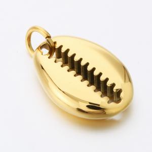 Stainless Steel Gold-plating Pendant - KP115881-TOM