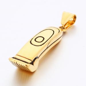 Stainless Steel Gold-plating Pendant - KP115928-MI