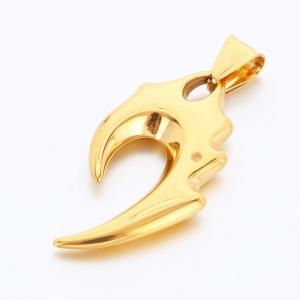 Stainless Steel Gold-plating Pendant - KP115938-MI