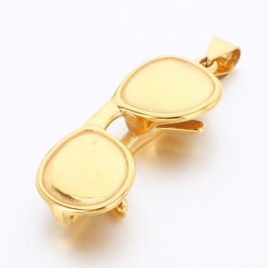 Stainless Steel Gold-plating Pendant - KP115944-MI
