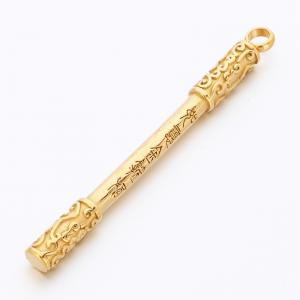 Stainless Steel Gold-plating Pendant - KP116161-HR