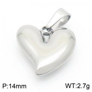 Stainless steel heart-shaped DIY jewelry accessories - KP116191-Z