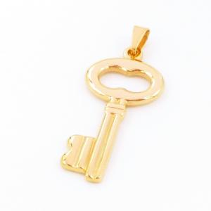 Stainless Steel Gold-plating Pendant - KP116236-HR