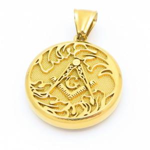 Stainless Steel Gold-plating Pendant - KP116248-TK