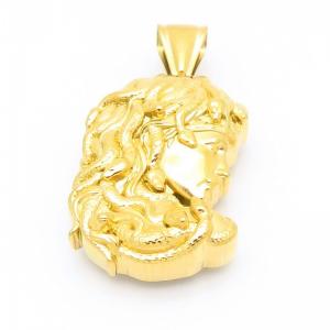 Stainless Steel Gold-plating Pendant - KP116257-TK