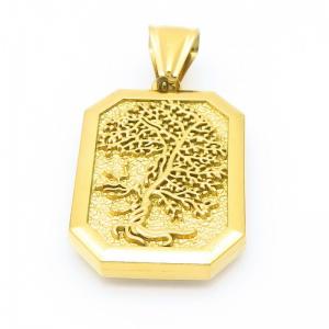 Stainless Steel Gold-plating Pendant - KP116258-TK