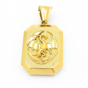 Stainless Steel Gold-plating Pendant - KP116260-TK