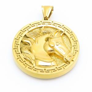 Stainless Steel Gold-plating Pendant - KP116274-TK