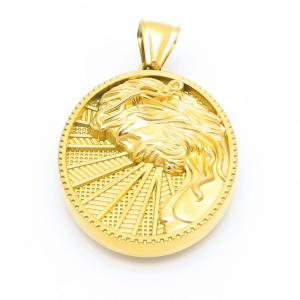 Stainless Steel Gold-plating Pendant - KP116276-TK