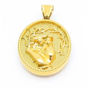 Stainless Steel Gold-plating Pendant - KP116277-TK