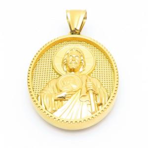 Stainless Steel Gold-plating Pendant - KP116300-TK