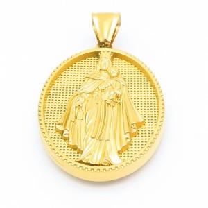 Stainless Steel Gold-plating Pendant - KP116302-TK