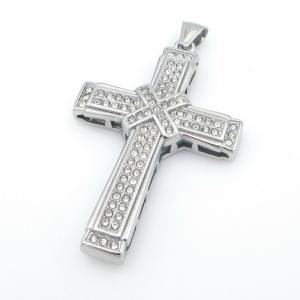 Stainless Steel Cross Pendant - KP116438-HR