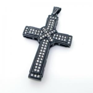 Stainless Steel Cross Pendant - KP116439-HR