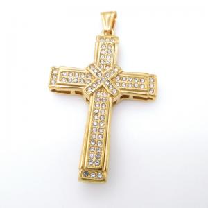 Stainless Steel Cross Pendant - KP116440-HR