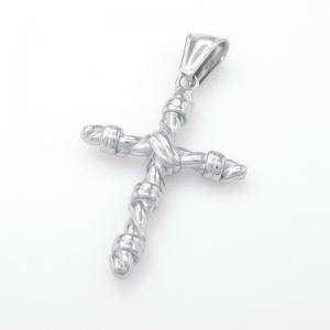Stainless Steel Cross Pendant - KP116445-HR