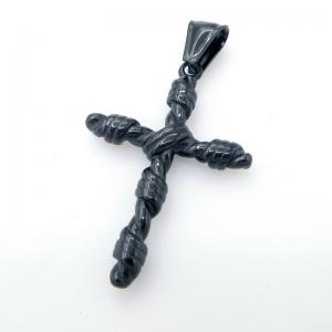 Stainless Steel Cross Pendant - KP116447-HR