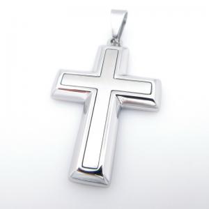 Stainless Steel Cross Pendant - KP116448-HR