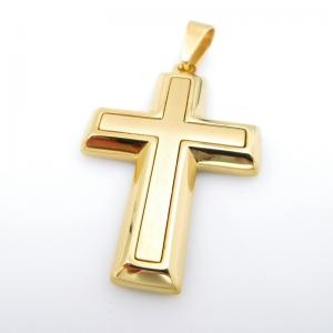 Stainless Steel Cross Pendant - KP116449-HR