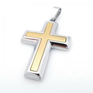 Stainless Steel Cross Pendant - KP116451-HR