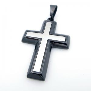 Stainless Steel Cross Pendant - KP116453-HR