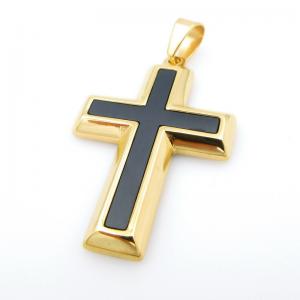 Stainless Steel Cross Pendant - KP116455-HR