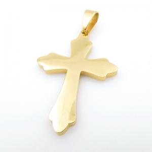 Stainless Steel Cross Pendant - KP116460-HR