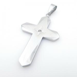 Stainless Steel Cross Pendant - KP116465-HR